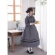 Surface Spell Poems Hidden In The Pleats Victorian Open Front One Piece(Limited Pre-Order/3 Colours/Full Payment Without Shipping)
